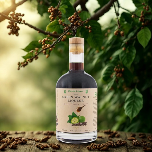 Coffee Beans Infused Green Walnut Liqueur