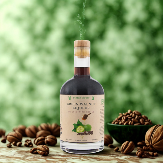 Coffee Beans Infused Green Walnut Liqueur